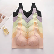 ブラジャー 3／4カップ 単品 レディース 女性 ブラジャー Vライン 4段 4列ホック お洒落 可愛い 脇高 上品 シームレス 通気性 大きいサイズ 蒸れにくい