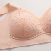 ブラジャー 3／4カップ 単品 レディース 女性 ブラジャー Vライン 4段 4列ホック お洒落 可愛い 脇高 上品 シームレス 通気性 大きいサイズ 蒸れにくい