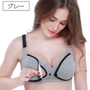 マタニティブラ 単品 授乳ブラ レディース 女性下着 ブラジャー フロントオープン スナップボタン 前開き インナー ノンワイヤー 産前 産後 妊婦 妊娠中 出産後 おしゃれ シンプル カジュアル ママ 簡単 便利