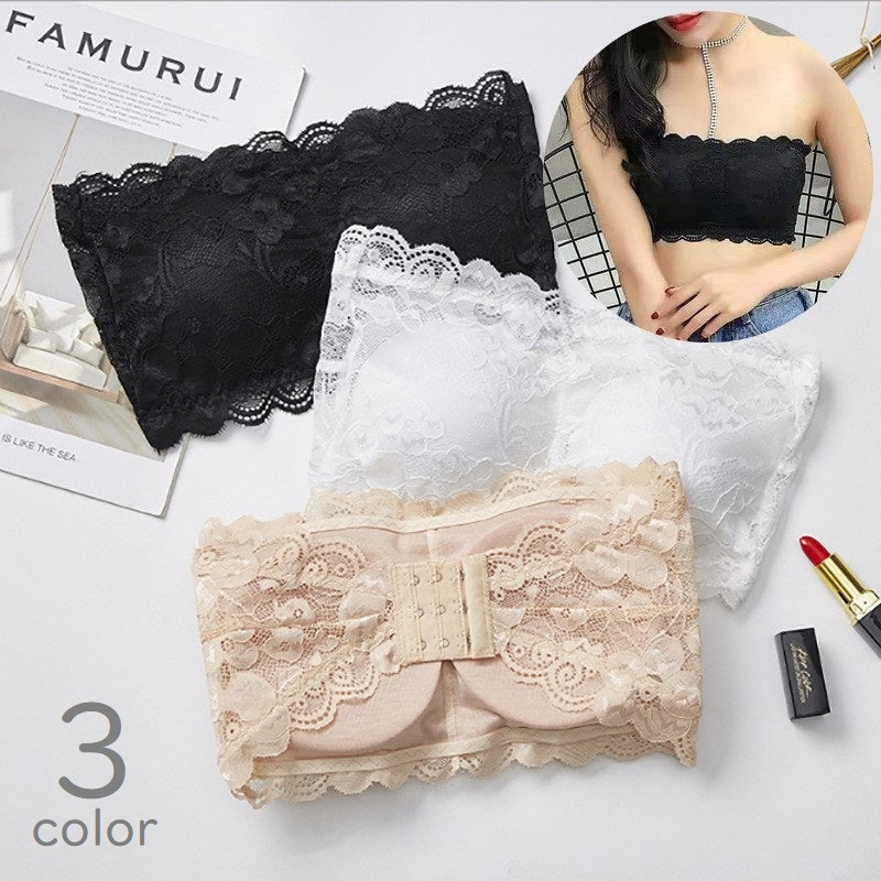 ストラップレスブラ チューブトップブラ ブラジャー 女性 レディース インナー 商品画像