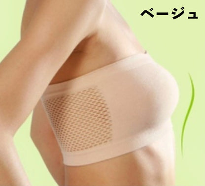 チューブトップ ブラカバー カップなし レディース 女性 インナー 商品画像4