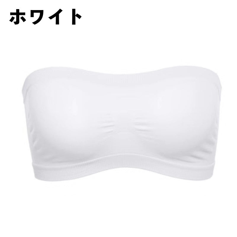 チューブトップ ブラカバー カップなし レディース 女性 インナー 商品画像5