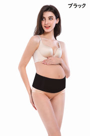 妊婦帯 マタニティベルト 腹帯 レディース マタニティ用下着 インナー サポートベルト 産前 産後 ママ 妊婦 出産準備 戌の日 メッシュ 通気性 幅広 ワイド 着脱簡単 マジック テープ シンプル 無地 女性用 ピンク ブラック ベージュ