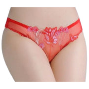 Tバックショーツ ソング ヒップハンガーショーツ ローライズ シースルー ブラジリアンショーツ レディース 婦人 インナー パンツ 下着 肌着 花柄レース 刺繍 メッシュ 股上浅め 透け感 アウターに響きにくい セクシー おしゃれ かわいい デイリー 普段使い