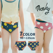 ショーツ パンツ インナー 下着 アンダーウエア キッズ 子供用 男の子 女の子 水玉 可愛い かわいい カラフル  保育園 幼稚園