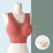 ブラトップ タンクトップ ハーフトップ レディース 女性用 トップス インナー 下着 肌着 パッド リブ 無地 単色