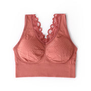 ブラトップ タンクトップ ハーフトップ レディース 女性用 トップス インナー 下着 肌着 パッド リブ 無地 単色