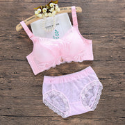 ブラジャー スタンダードショーツ 上下セット 2点セット フルカップ ノンワイヤー 花柄レース レディース パンツ パンティー セットアップ インナー 女性下着 3ホック 4段階調整 華やか エレガント かわいい セクシー SEXY 女性用 婦人用
