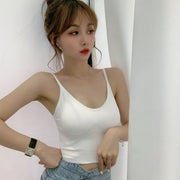 ブラトップ レディース ブラジャー ハーフトップ カップ付きインナー 下着 Vネック 美背中 無地 セクシー シンプル おしゃれ