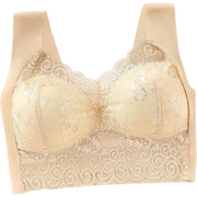 ハーフトップ レディース ブラジャー ブラトップ ノンワイヤー フルカップ シームレス レース 花柄 背中見せ 脇高 脇肉 補正 通気性 下着 ランジェリー インナー ナイトブラ Vネック Uバック 薄型パッド付き 刺繍 切り替え スカラップ フラワー 響きにくい かわいい 可愛い おしゃれ 上品 バックシャン 女性 婦人 大きいサイズ