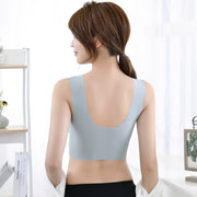 ハーフトップ レディース ブラジャー ブラトップ ノンワイヤー フルカップ シームレス レース 花柄 背中見せ 脇高 脇肉 補正 通気性 下着 ランジェリー インナー ナイトブラ Vネック Uバック 薄型パッド付き 刺繍 切り替え スカラップ フラワー 響きにくい かわいい 可愛い おしゃれ 上品 バックシャン 女性 婦人 大きいサイズ