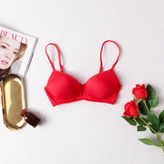 ブラジャー ノンワイヤー シルクブラジャー 下着 レディース 女性用 婦人 インナー 3/4カップ バックホック 背中ホック 単品 無地 単色 シンプル