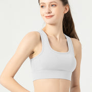 ブラジャー スポーツブラ ヨガブラ バッククロス 女性下着 インナー ノンワイヤー ホックあり アウター ストレッチ 幅広アンダー 大きいサイズ有 ランニング ジム フィットネス 部活 運動 ダンス 体操 おしゃれ かわいい 婦人用