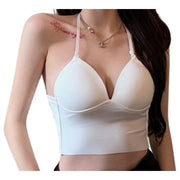 ブラトップ カップ付き キャミソール バックオープン 背中見せ 背中開き 3way ストラップ レディース 女性下着 インナー ブラジャー ハーフトップブラ ヨガ タンス スポブラ おしゃれ かわいい スタイリッシュ