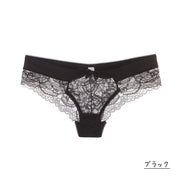 ブラ＆ショーツセット 2点セット レディース 女性 シースルー レース 3/4カップ パープル ブラック レッド ヒップハンガー パンツ パンティー インナー 下着 透け感 セクシー 可愛い 大人