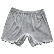 オーバーパンツ 1分丈 子供 キッズ ジュニア 女の子 インナーパンツ ペチパンツ 見せパン スパッツ 薄手 無地 リボン メロウフリル 3分丈