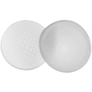 ブラパッド 胸パッド 左右ペア ブラジャー用パッド カップ 丸型 円形 ラウンド 交換 スペア 女性下着 レディース インナー 婦人用 ブラック ホワイト ベージュ 黒 白
