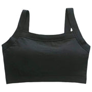 ハーフトップブラ ノンワイヤーブラ ブラジャー 単品 レディース カップ付き 女性下着 インナー 無地 単色 肌着 スクエア シンプル カジュアル デイリー 普段使い リラックスタイム 女子 女性 婦人