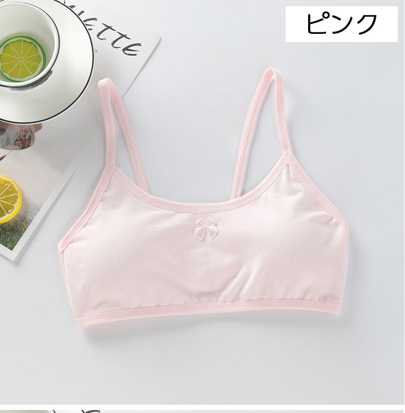 ジュニアブラ ブラジャー 女児下着 インナー 肌着 ノンワイヤー 商品画像4