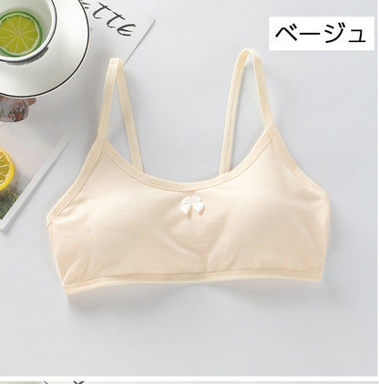 ジュニアブラ ブラジャー 女児下着 インナー 肌着 ノンワイヤー 商品画像5