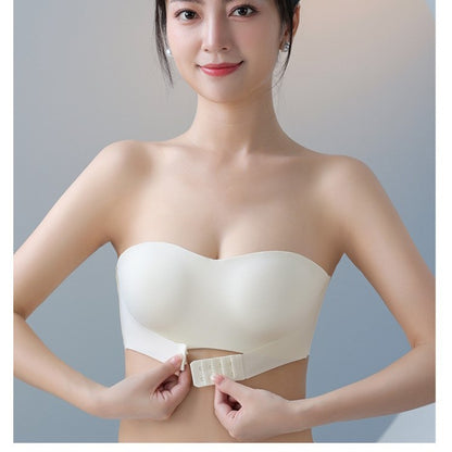 ストラップレスブラ 1/2カップ ブラジャー ブラ インナー 下着 商品画像2