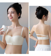 ストラップレスブラ 1/2カップ ブラジャー ブラ インナー 下着 チューブブラ チューブトップ レディース 女性 シンプル