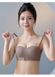 ストラップレスブラ 1/2カップ ブラジャー ブラ インナー 下着 チューブブラ チューブトップ レディース 女性 シンプル