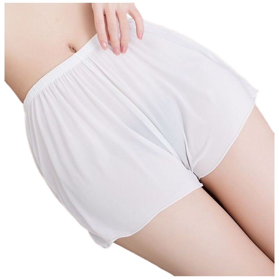 ペチパンツ タップパンツ レディース ショート丈 ペチコート キュロット ペチパン フレアパンツ ストレッチ 透けない 透け防止 サラサラ 大きいサイズ インナー パンツ ショートパンツ 3分丈 無地 スカートインナー シンプル 婦人 インナー 下着 肌着 部屋着 まとわりつきにくい