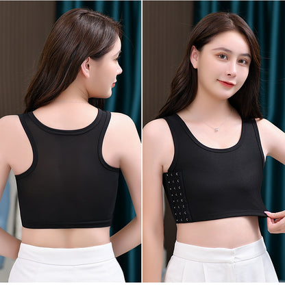 ナベシャツ 補正下着 胸つぶし レディース インナー ブラジャー 商品画像2