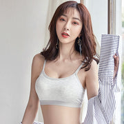 スポーツブラ ノンワイヤーブラ ブラジャー レディース 3段3列ホック スポブラ シンプル カジュアル 女性 下着 インナー 白 黒 灰色 肌色 ベージュ ブラック ホワイト グレー