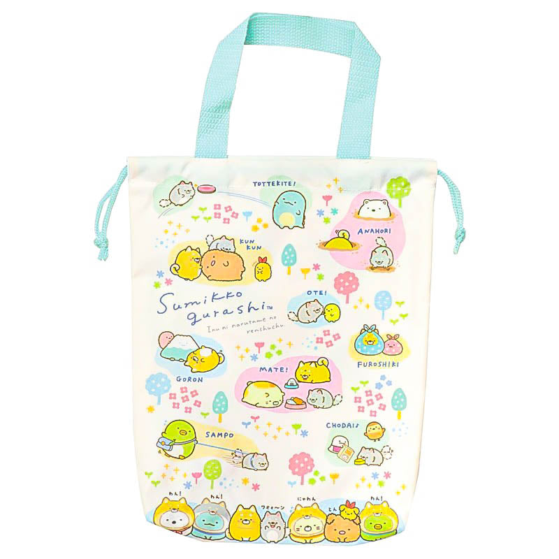 巾着シューズバッグ シューズケース 上履き入れ 上靴 子供 キッズ 商品画像3