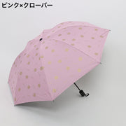 折りたたみ傘 晴雨兼用 雨傘 日傘 8本骨 手動開閉 カサ 折り畳み レディース 女性 コンパクト 持ち運び 撥水性 雨除け 日除け 紫外線対策 UV対策 日焼け対策 折り畳み傘 クローバー ネコ 猫 カジュアル おしゃれ かさ 通勤 通学 外出 お出掛け