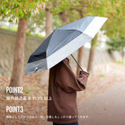 【自動開閉・晴雨兼用配色折りたたみ傘】 レイン 日傘 雨傘 傘 折りたたみ 晴雨兼用 遮蔽 99.9% 遮光 遮熱 グラスファイバー骨 PUコーティング ワンタッチ 配色 バイカラー ユニセックス デイリー 通勤 通学 旅行 トラベル ビジネス