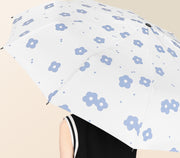 折りたたみ傘 折り畳み傘 レディース レイングッズ カサ 晴雨兼用 日傘 花柄 フラワー かわいい おしゃれ 便利 持ち歩き 白 ピンク おりたたみ 折畳み