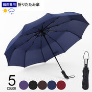 折りたたみ傘 折畳み傘 晴雨兼用 雨傘 日傘 レディース メンズ 男女兼用 雨具 紫外線対策 日除け 無地 単色 シンプル 10本骨