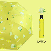 折りたたみ傘 折り畳み傘 雨傘 日傘 自動開閉 レディース 女性用 果物 フルーツ UVカット 紫外線対策 かわいい 持ち運び
