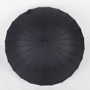 長傘 傘 雨傘 雨具 アンブレラ ワンタッチ ジャンプ傘 晴雨兼用 メンズ レディース 男女兼用 24本骨 無地 単色 丈夫 シンプル 大人用 ユニセックス 男性 女性 通勤 お出かけ おしゃれ ベーシック 黄 紫 黒 ピンク 灰 ネイビー 青