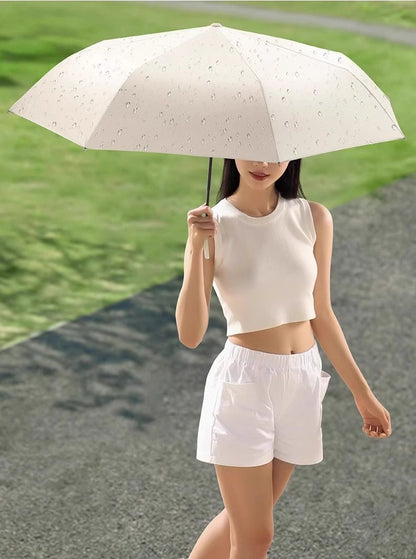 折りたたみ傘 晴雨兼用 雨傘 日傘 8本骨 手動開閉 商品画像3