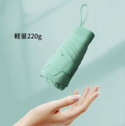 折りたたみ傘 晴雨兼用 雨傘 日傘 レディース 折りたたみ ケース付き コンパクト 軽量 持ち運び UV傘 UV対策 日焼け対策 紫外線対策 カサ かさ アンブレラ 片面ブラック 無地 おしゃれ 携帯傘 旅行 女性 婦人 遮光 遮熱