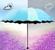 折りたたみ傘 晴雨兼用 手動開閉 レディース 雨傘 日傘 8本骨 カサ 雨具 日除け 紫外線対策 UV対策 日焼け対策 熱中症対策 折り畳み傘 持ち歩き便利 雨の日 お出かけシーン
