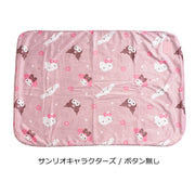 ブランケット ふわもこ ボア ボタン付き 約70×100cm キャラクター for 膝掛け 羽織り 子供 キッズ 大人 冷え対策 防寒 あったか ぬくぬく 冬 すみっコぐらし ドラえもん サンリオ パウパトロール