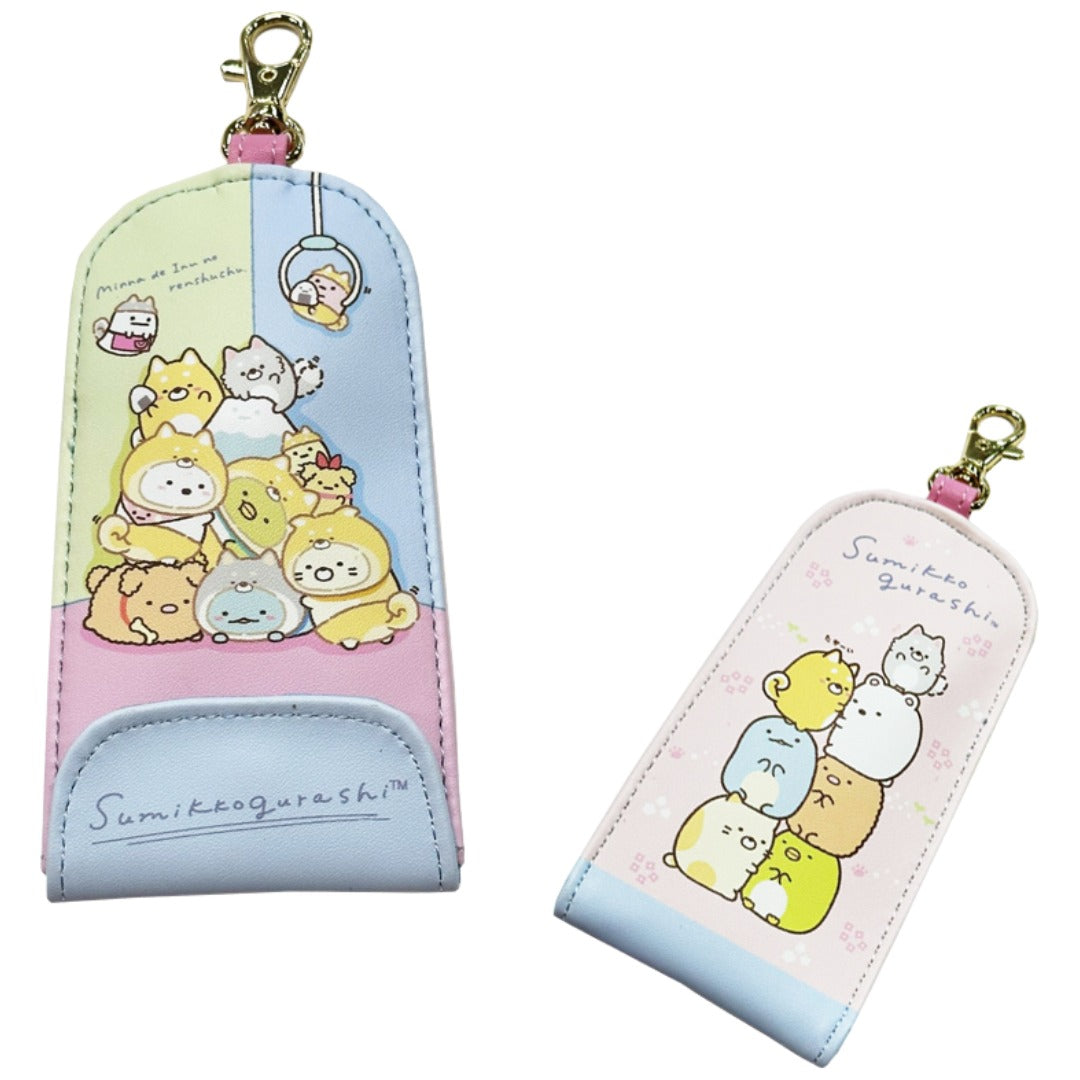 キーケース リールキーケース 子供 キッズ ランドセル リール付き 鍵カバー for 男の子 女の子 カギっ子 通学 キャラクター マイメロ クロミ サンリオキャラクターズ すみっコぐらし ドラえもん