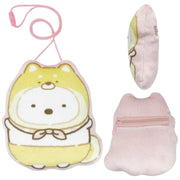 ネックポーチ ポシェット すみっコぐらし ミニポーチ 小銭入れ コインケース 財布 for キッズ 子供 女の子 小物入れ もちもち キャラクター かわいい プレゼント ギフト 贈り物