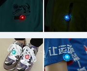 クリップライト 単品 1個 シューズクリップ LEDライト 光る 靴用 電池式 夜間 ランニング ジョギング 散歩 安全対策 防犯