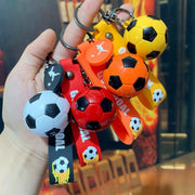 キーホルダー キーリング メンズ レディース キッズ 大人 子供 飾り 小物 サッカー サッカーボール スポーツ 運動 おしゃれ プレゼント ギフト 贈り物