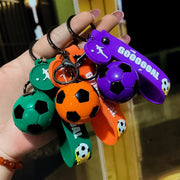 キーホルダー キーリング メンズ レディース キッズ 大人 子供 飾り 小物 サッカー サッカーボール スポーツ 運動 おしゃれ プレゼント ギフト 贈り物