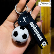 キーホルダー キーリング メンズ レディース キッズ 大人 子供 飾り 小物 サッカー サッカーボール スポーツ 運動 おしゃれ プレゼント ギフト 贈り物