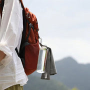 ペットボトルホルダー タオルホルダー カラビナ付き 4個セット アウトドア 登山 旅行 4色 2way シリコン おしゃれ 可愛い