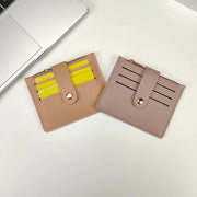 カード入れ 小銭入れ レディース コインケース カードケース ポケット お札入れ ファスナー ボタン ミニ 財布 レザー調 おしゃれ かわいい
