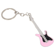 キーホルダー キーリング バッグチャーム ギター 楽器 飾り 軽音 バンド 可愛い おしゃれ 部活動 記念品 引退 プレゼント 贈り物 ギフト